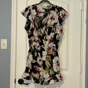 Casual floral jumper